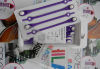 Силиконовые шнурки Hilaces VIO/WH фиолетовые - Силиконовые шнурки Hilaces VIO/WH фиолетовые