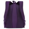 Рюкзак молодежный GRIZZLY для девочек с двумя отделениями RD-833-2/1 фиолетовый - Рюкзак молодежный GRIZZLY для девочек с двумя отделениями RD-833-2/1 фиолетовый