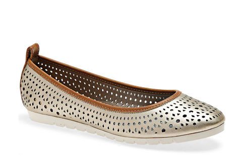 Женские балетки Wrangler Deco Ballerina WL151613-263 платиновые