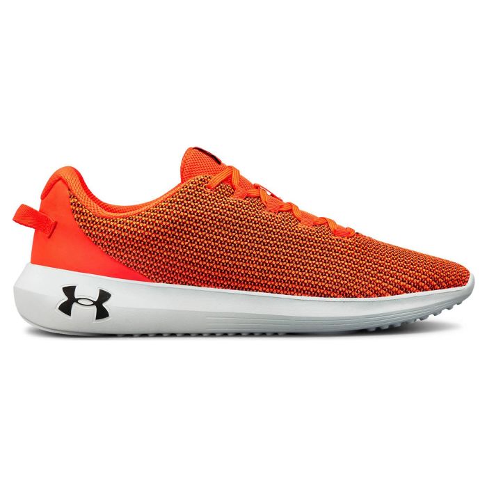 Кроссовки мужские Under Armour Ua Ripple Radio Red / Black / Black 3021186-600 низкие текстильные оранжевые 