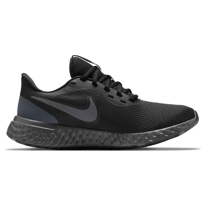 Кроссовки женские Nike Revolution 5 BQ3207-001 текстильные для бега черные 