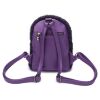 Рюкзак кожаный OrsOro DW-827/2 женский на молнии с одним отделением фиолетовый - Рюкзак кожаный OrsOro DW-827/2 женский на молнии с одним отделением фиолетовый