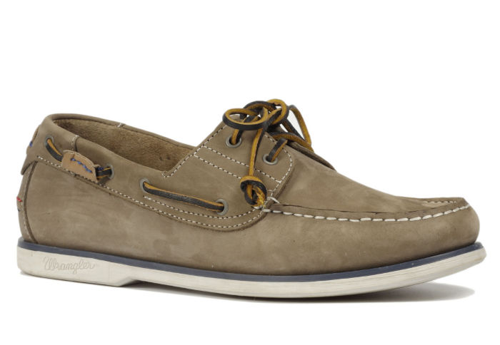 Мокасины мужские Wrangler Ocean Leather WM171120-36 хаки 