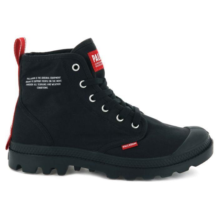 Ботинки Palladium Pampa Hi Dare 76258-008 высокие черные 