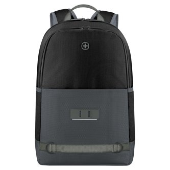 Рюкзак городской 653182 WENGER Tyon 15.6" с отделением для ноутбука, черно-серый