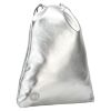 Сумка мешок Mi-Pac Kit Bag Pebbled Silver/Black серебристая - Сумка мешок Mi-Pac Kit Bag Pebbled Silver/Black серебристая