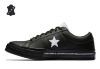 Кожаные кеды Converse One Star 159721 черные - Кожаные кеды Converse One Star 159721 черные