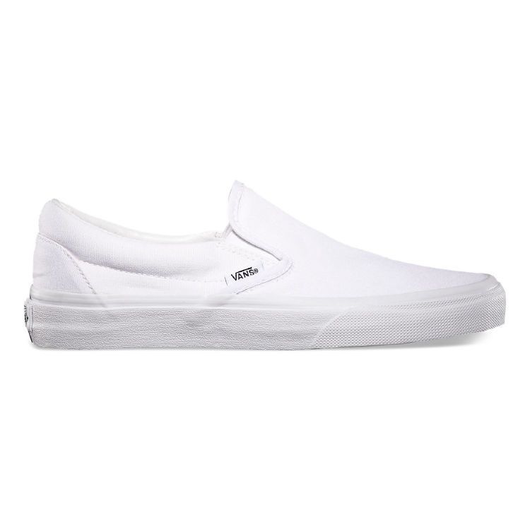 Vans canvas shop slip on