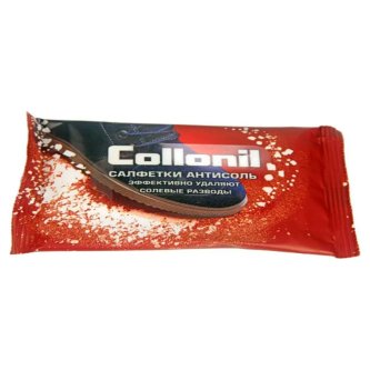 Салфетки влажные Collonil д/обуви "Антисоль"