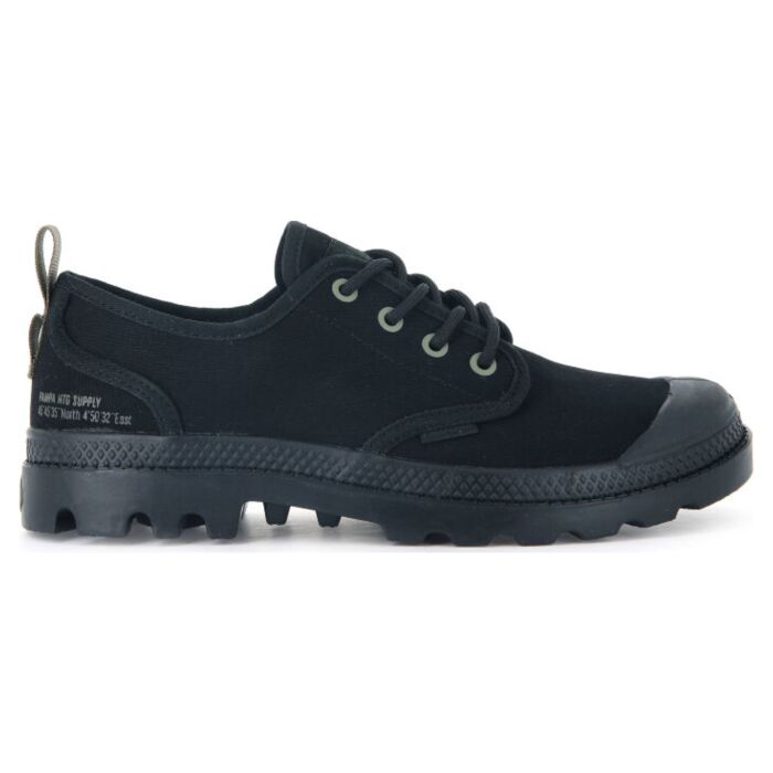 Ботинки Palladium PAMPA OXFORD HERITAGE SUPPLY 77358-001 низкие черные 