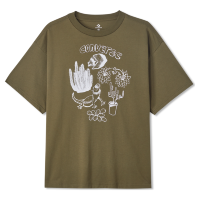 Футболка унисекс Converse Desert Neighbors Tee 10023791306 зеленая
