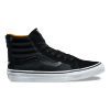 Кожаные кеды Vans SK8-HI SLIM ZIP BOOM BOOM VA38GROC6 черные - Кожаные кеды Vans SK8-HI SLIM ZIP BOOM BOOM VA38GROC6 черные