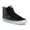 Кожаные кеды Vans SK8-HI SLIM ZIP BOOM BOOM VA38GROC6 черные - Кожаные кеды Vans SK8-HI SLIM ZIP BOOM BOOM VA38GROC6 черные