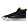Кожаные кеды Vans SK8-HI SLIM ZIP BOOM BOOM VA38GROC6 черные - Кожаные кеды Vans SK8-HI SLIM ZIP BOOM BOOM VA38GROC6 черные