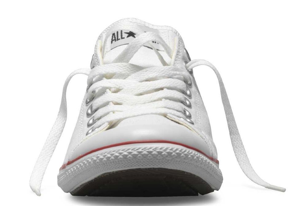 Slim white converse clearance