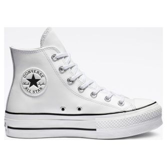 Кожаные кеды Converse Chuck Taylor All Star Lift 561676 белые