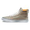 Кожаные кеды Vans UA SK8-HI SLIM ZIP BOOM BOOM VA38GROC8 зеленые - Кожаные кеды Vans UA SK8-HI SLIM ZIP BOOM BOOM VA38GROC8 зеленые