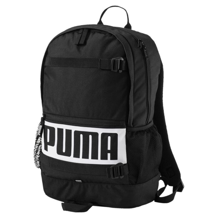 Рюкзак для скейта Puma Deck мужской с отделением для ноутбука черный 7470601 