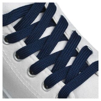 Шнурки Tarrago TL6421, плоские 120см. синие