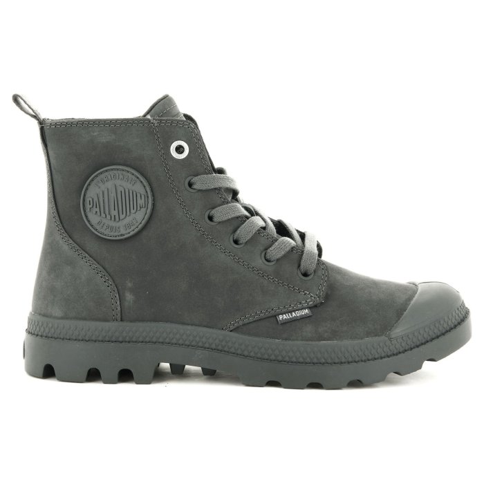 Ботинки Palladium Pampa Hi Zip Nbk 06440-028 высокие серые 