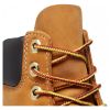 Ботинки мужские Timberland 6 Inch Premium Boot Waterproof TBL10061W высокие кожаные коричневые - Ботинки мужские Timberland 6 Inch Premium Boot Waterproof TBL10061W высокие кожаные коричневые