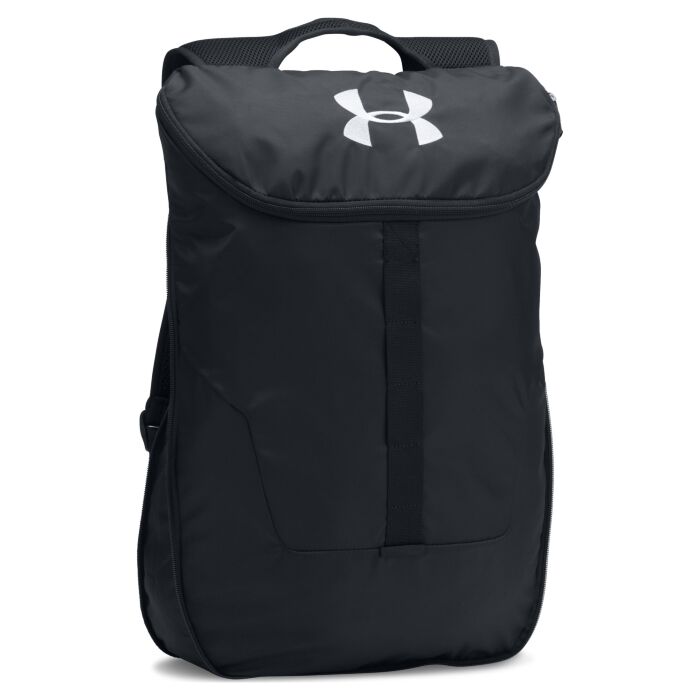 Рюкзак городской Under Armour Expandable (27 л) водонепроницаемый с увеличением объема черный 1300203-001 
