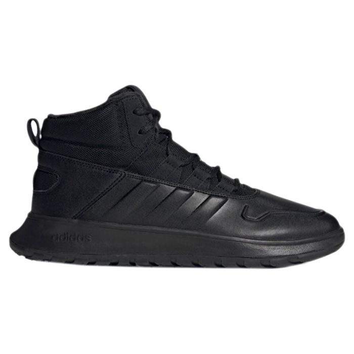 Ботинки мужские Adidas Fusion Storm Wtr Cblack/Cblack/Gresix FW3547 кожаные черные 