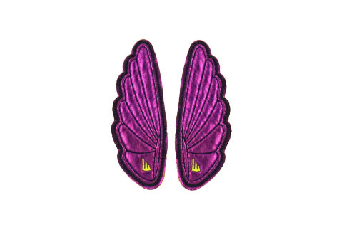 Аксессуары для кед крылья CLIP Shwings RODEO 15001 сиреневые
