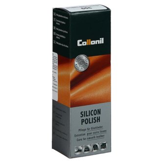 Крем для гладкой кожи Collonil Silicon Polish 3143, черный