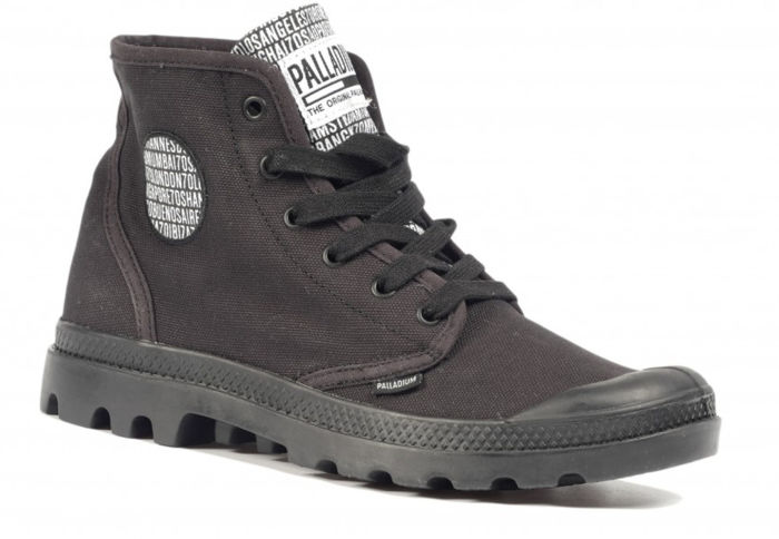Мужские ботинки Palladium Pampa Hi 72352-082 черные 