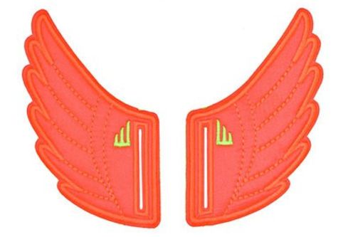 Аксессуары для кед крылья Rossmore Orange Neon Slot 20208 оранжевые