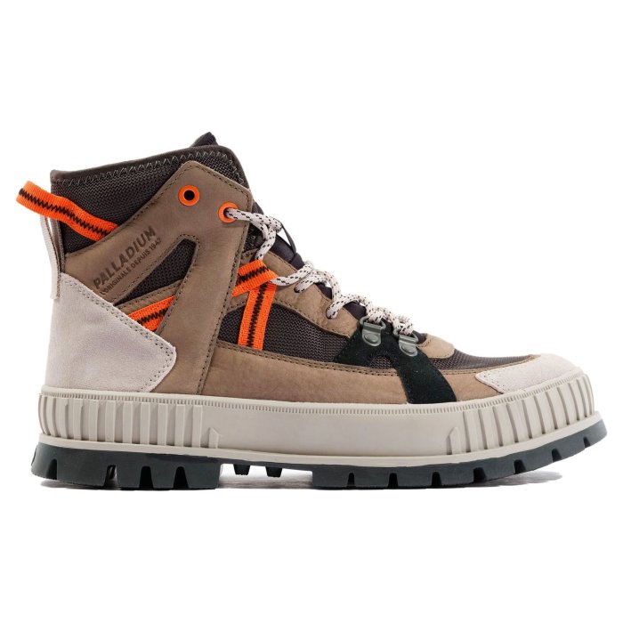 Ботинки Palladium Pallashock Outcity 08877-342 высокие коричневые 