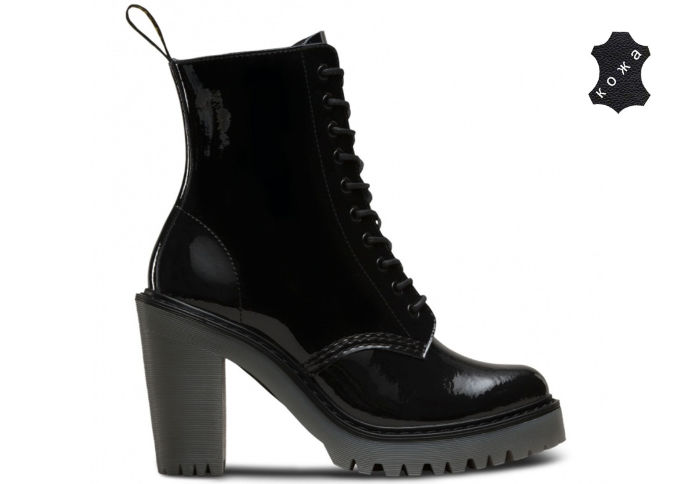 Кожаные женские ботинки Dr.Martens Kendra STANDARD 22758001 черные 