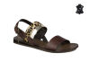 Женские сандали Wrangler Safari Flat 2 WL151621-30 коричневые - Женские сандали Wrangler Safari Flat 2 WL151621-30 коричневые