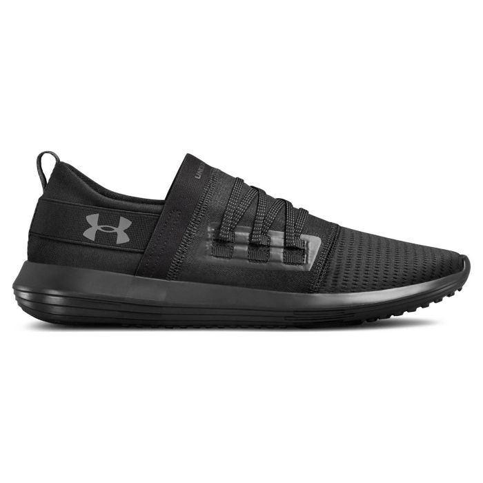 Кроссовки мужские Under Armour Ua Adapt Black / Black / Charcoal 3020340-002 низкие текстильные черные 