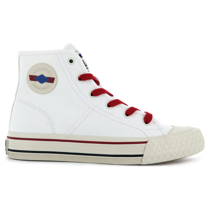 Кеды Palladium Palla Louvel 77461-116 высокие белые 