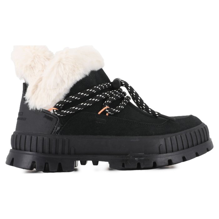 Ботинки Palladium Pallashock Lo Hiver 99516-008 высокие с отворотом черные 