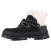 Ботинки Palladium Pallashock Lo Hiver 99516-008 высокие с отворотом черные - Ботинки Palladium Pallashock Lo Hiver 99516-008 высокие с отворотом черные
