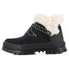 Ботинки Palladium Pallashock Lo Hiver 99516-008 высокие с отворотом черные - Ботинки Palladium Pallashock Lo Hiver 99516-008 высокие с отворотом черные