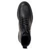 Ботинки мужские Wrangler Spike Mid Fur Wm02040-062 кожаные черные - Ботинки мужские Wrangler Spike Mid Fur Wm02040-062 кожаные черные