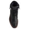 Ботинки мужские Bullboxer 791K85479C Black кожаные черные - Ботинки мужские Bullboxer 791K85479C Black кожаные черные