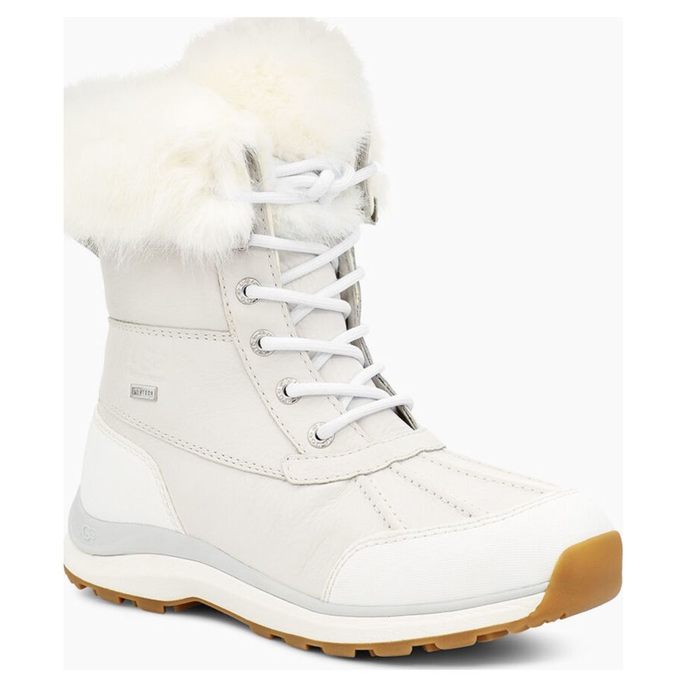 Купить ботинки женские UGG Adirondack Boot III Fluff 1103849_WHT высокиекожаные - продажа в Москве, цены в интернет-магазине OIMIO.RU