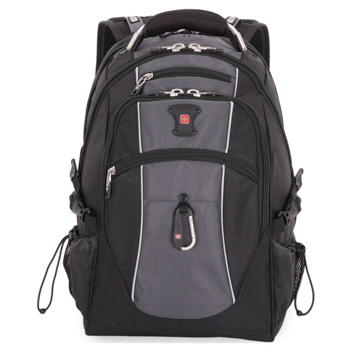 Рюкзак для 15&quot; ноутбука Swissgear SA6677204410 (38 л) мужской с тремя отделениями на молнии швейцарский черный 