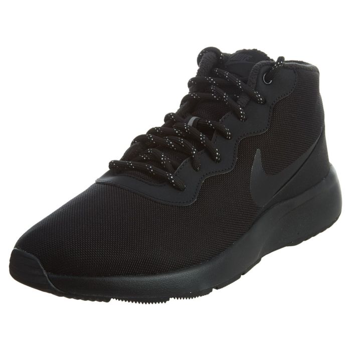 Ботинки мужские Nike Tanjun Chukka 858655-001 высокие утепленные черные 
