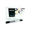 Шнурки Bergal 8142000 круглые вощенные, средние 75 см. черные - Шнурки Bergal круглые вощенные, средние 75с м. черные