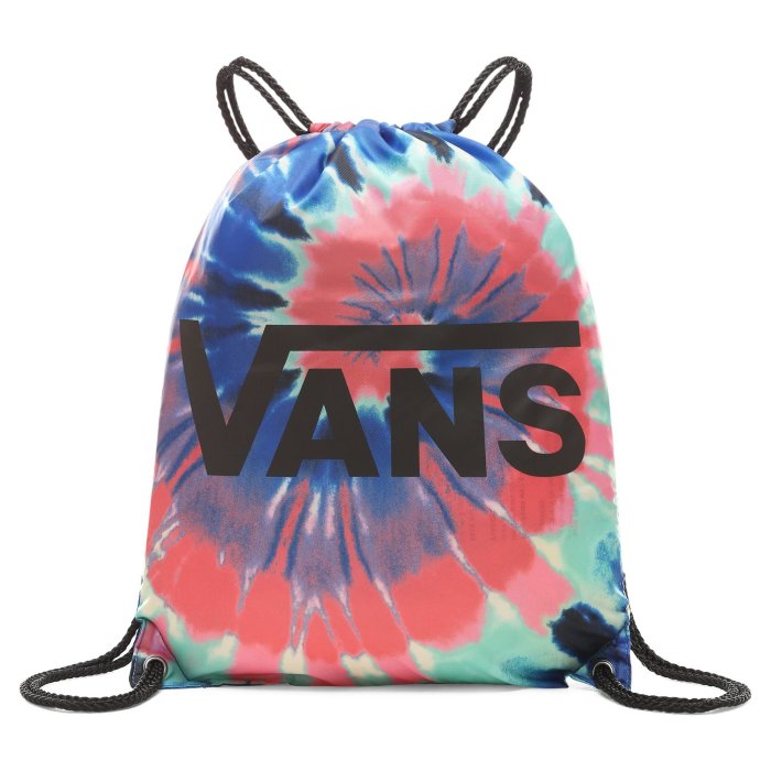 Сумка мешок Vans Benched Bag Black - Tie Dye разноцветная 