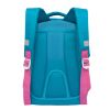 Школьный рюкзак GRIZZLY для девочек c анатомической спинкой RG-868-2/4 бирюзовый - Школьный рюкзак GRIZZLY для девочек c анатомической спинкой RG-868-2/4 бирюзовый