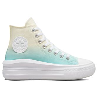 Кеды женские Converse Chuck Taylor All Star Move 572898 высокие зеленые