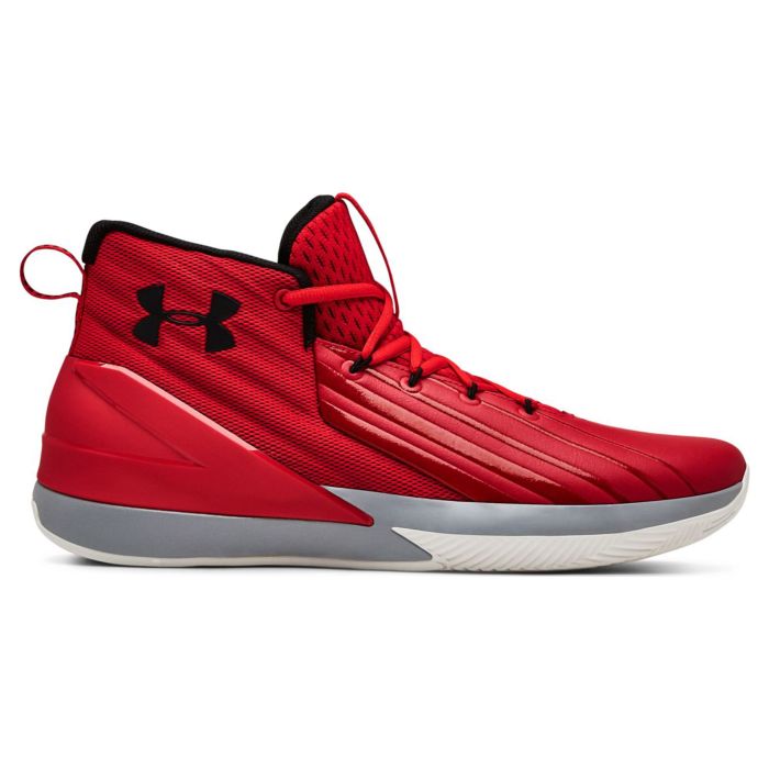 Кроссовки мужские Under Armour Lockdown 3 3020622-600 баскетбольные красные 