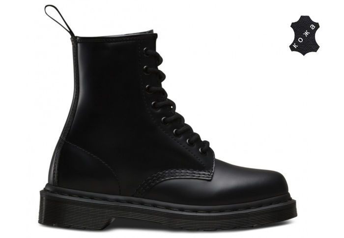 Кожаные ботинки Dr.Martens 1460 Mono HERITAGE 14353001 черные 